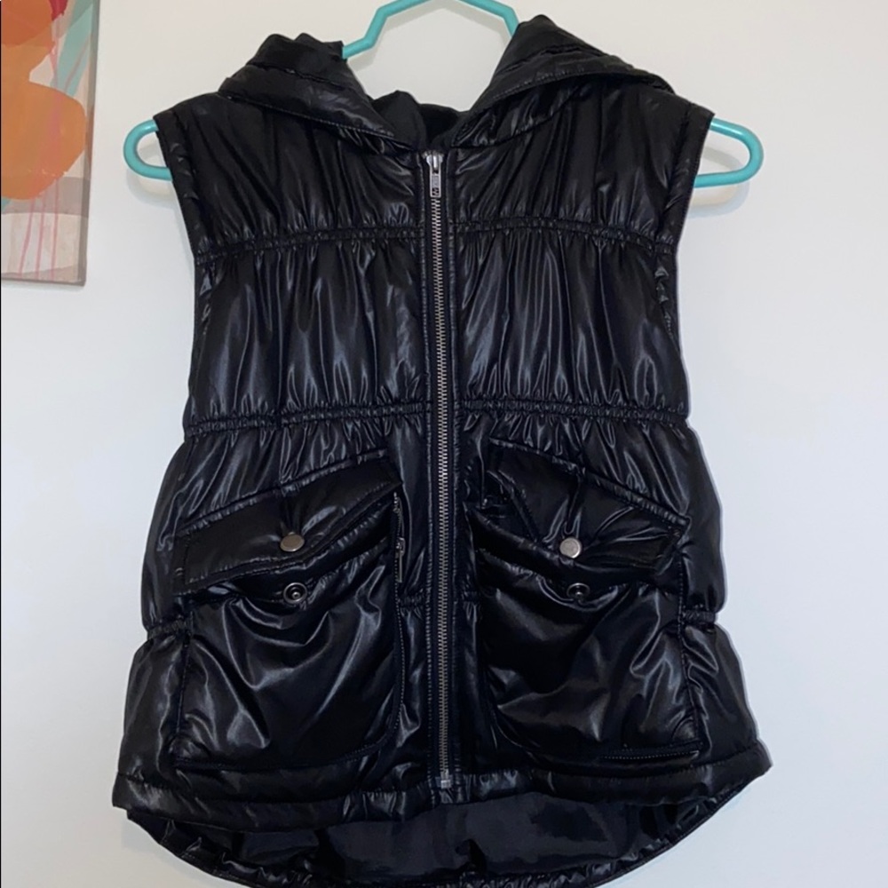 BCBGeneration Vest w/ Hood.
